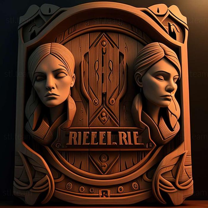 3D model Dreamfall Chapters Book Two Rebels game (STL)